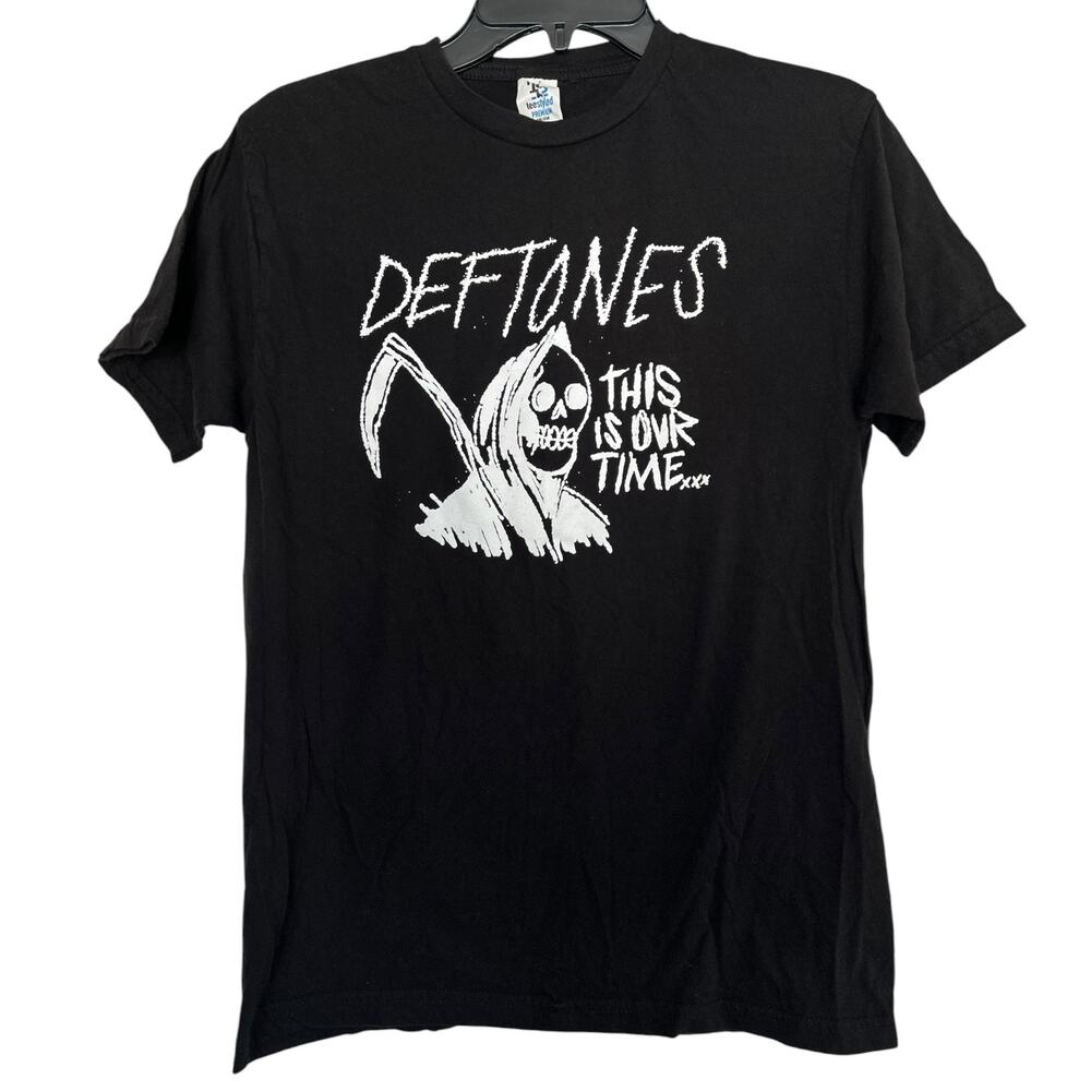 Deftones This Is Our Time Ohms Reaper Black Band T-Shirt Size Medium
